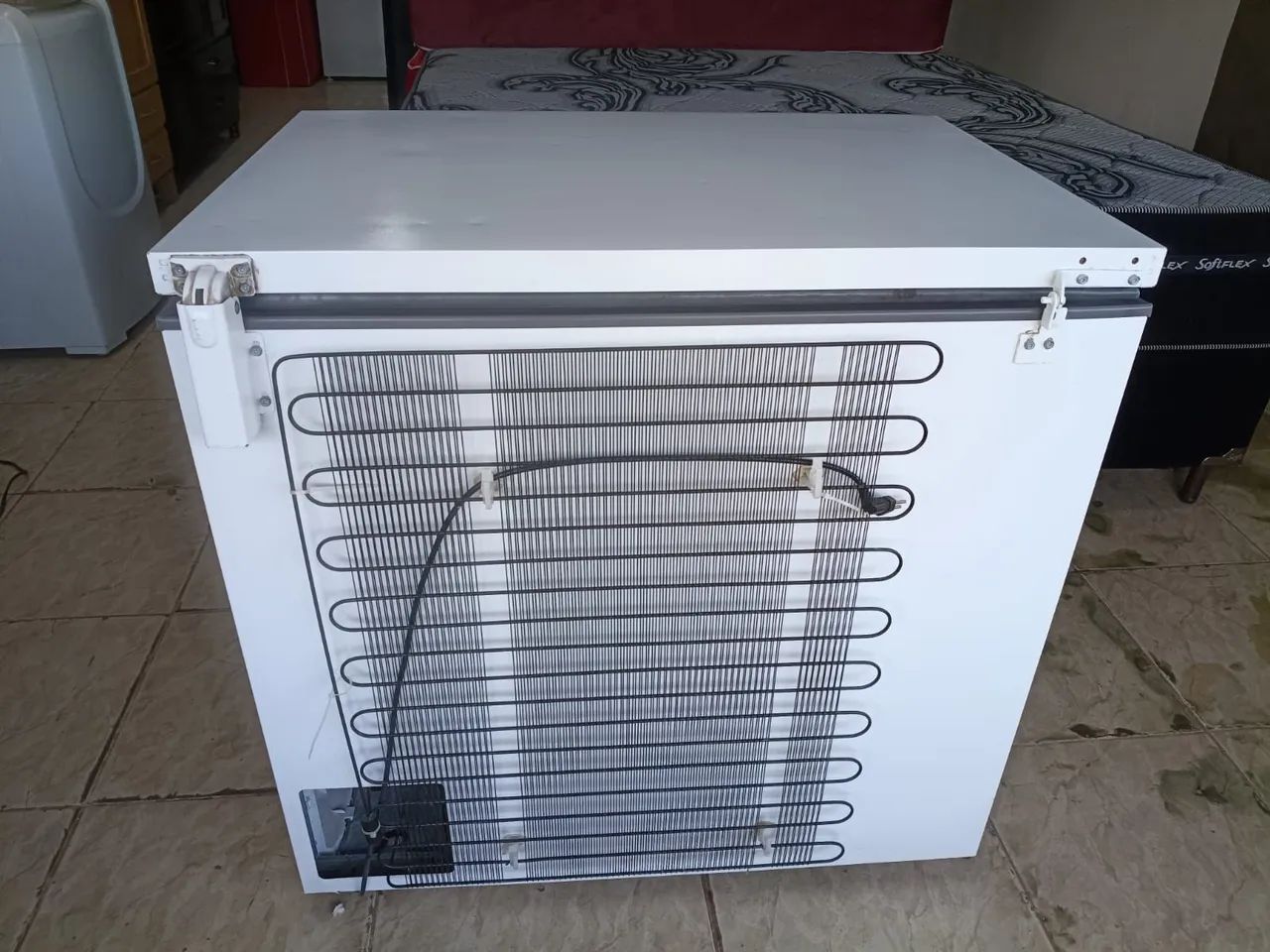 Freezer motor original Usado funcionando perfeitamente  - Foto 4