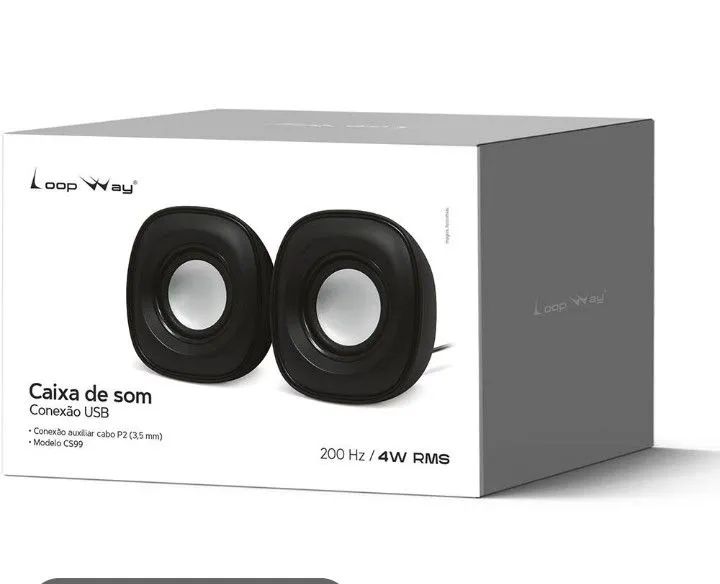 Caixas de som Loop Way 4w