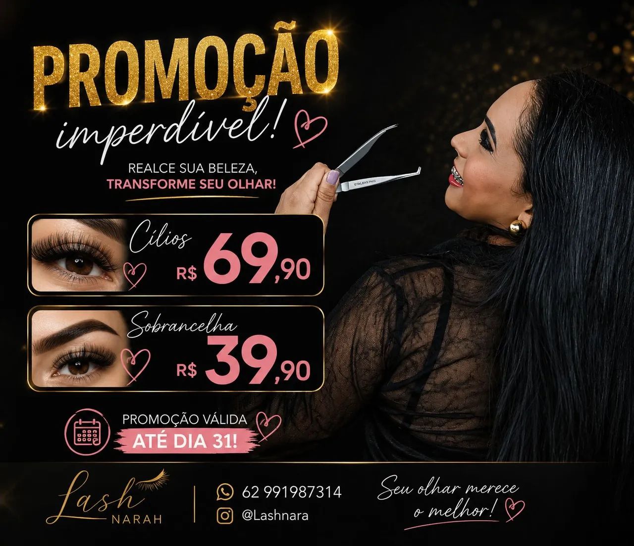 Extensão de Cilios 