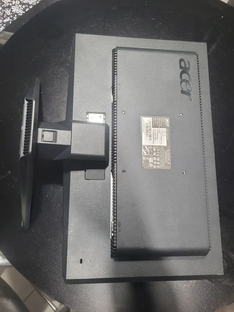 Monitor acer 18.5pol widescrean HD com cabos - Foto 2
