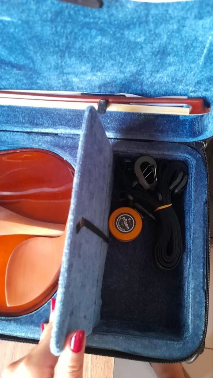 Violino Eagle VE441 4/4 (Com espaleira) - Foto 2