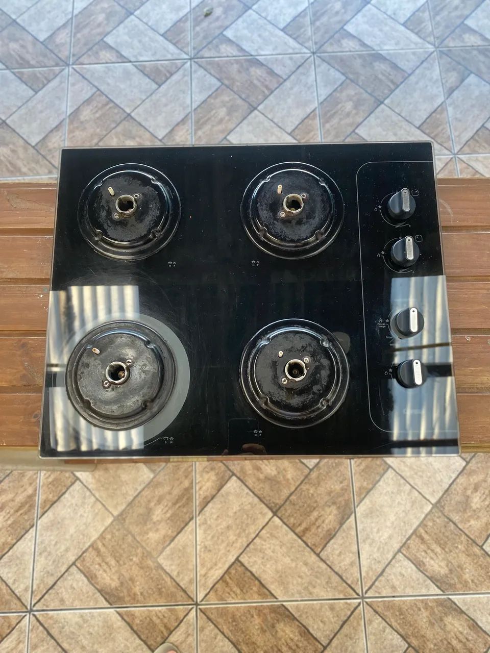 Cooktop Consul 4 Bocas Vidro Temperado - Funcionando Perfeitamente - Foto 3