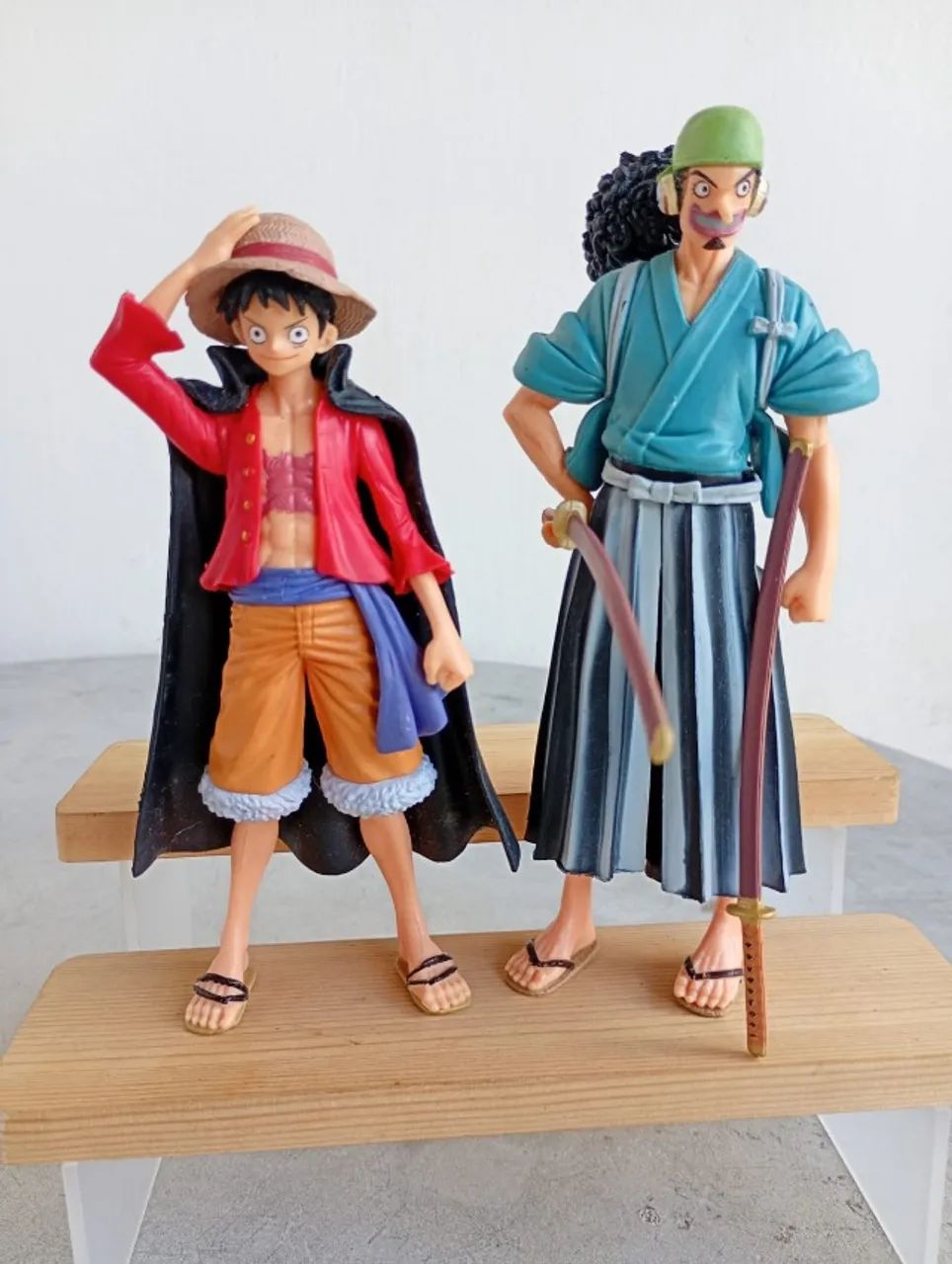 Action figures - LUffy e Usopp one piece