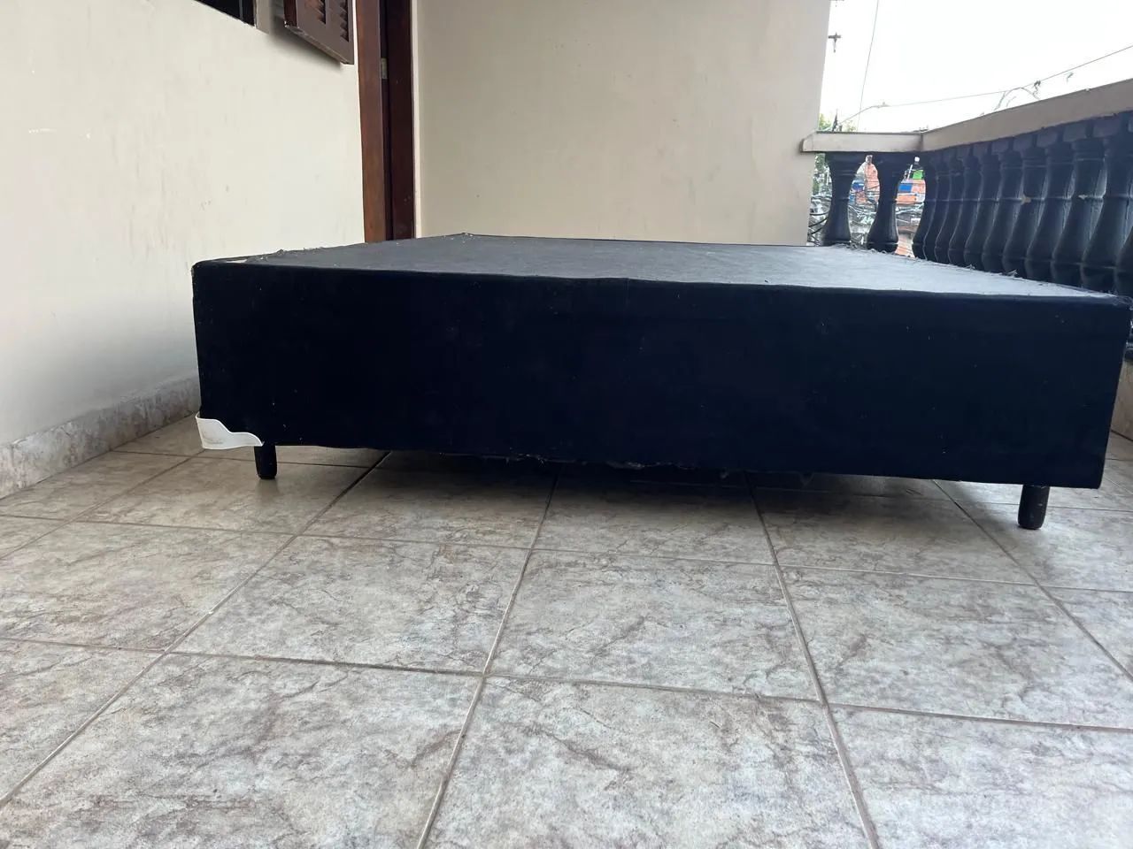Base para cama box casal