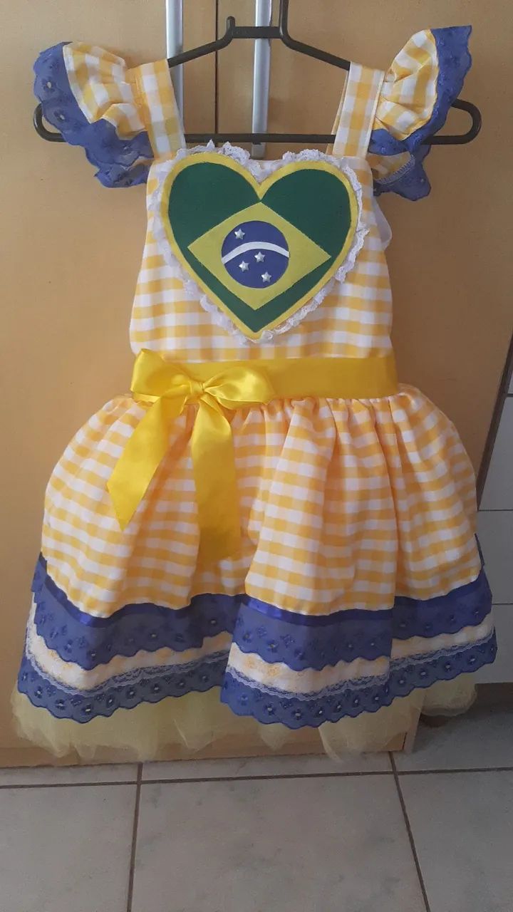 Vestido caipira do Brasil  - Foto 3