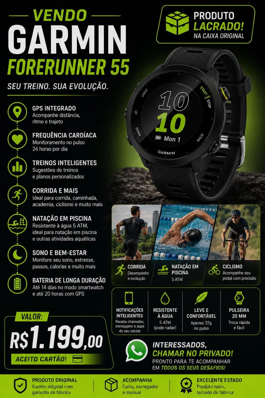 GARMIN FORERUNER 55