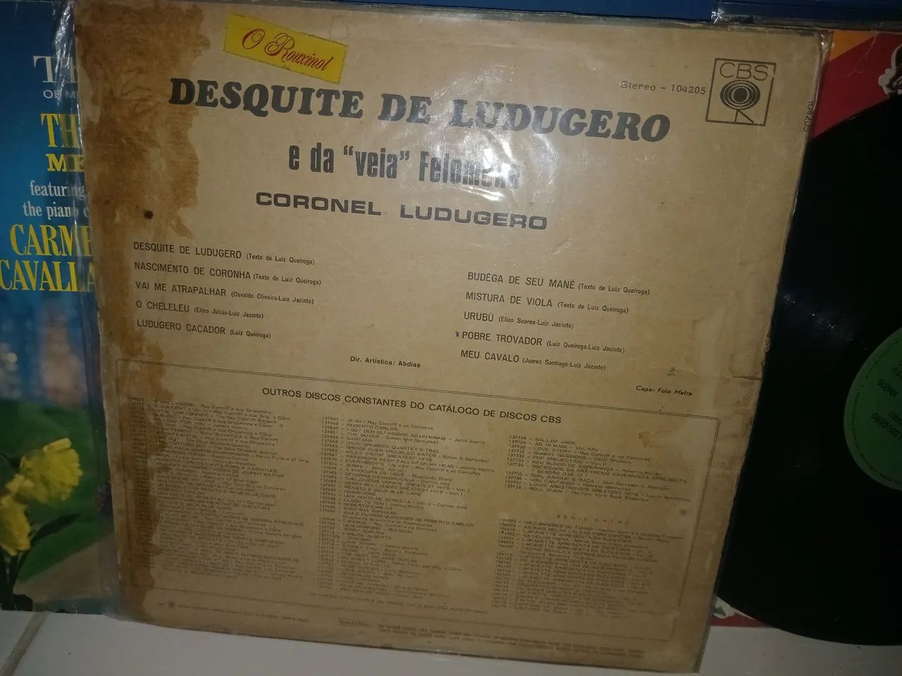Vinil Desquite de ludugero e da veia felomena(1071) - Foto 2