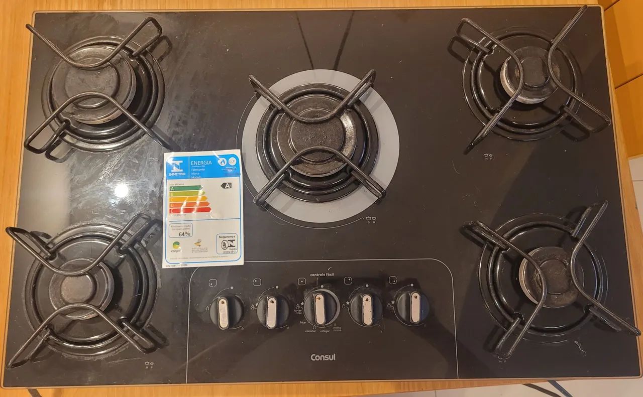 Cooktop Consul 5 bocas