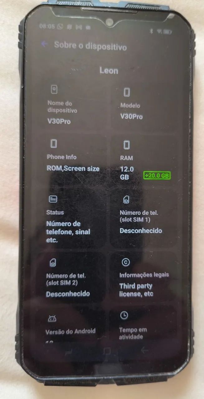 Celular Doogee v30 pro semi novo - Foto 4