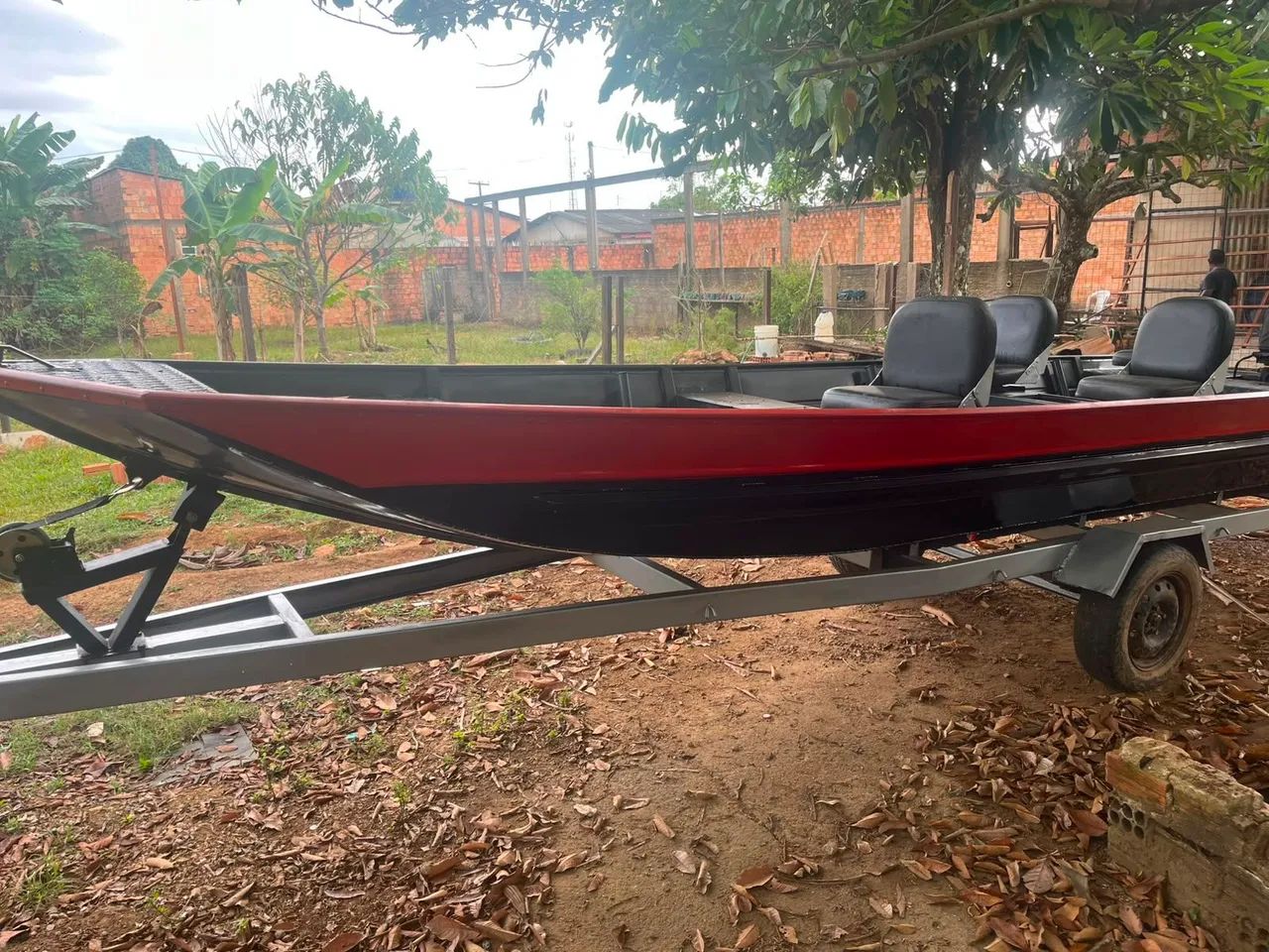 Kit Completo Barco, Carretinha e Motor - Foto 3