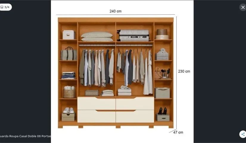 GUARDA ROUPA - Foto 4