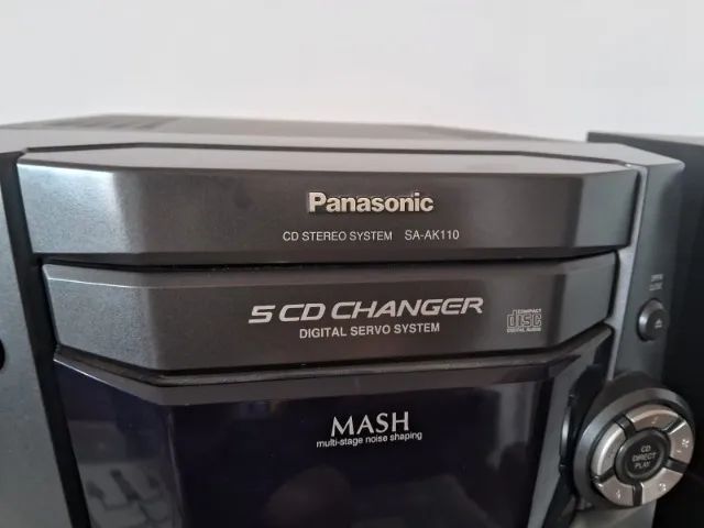 Mini System Panasonic SA AK 110 206 W MS de potencia.