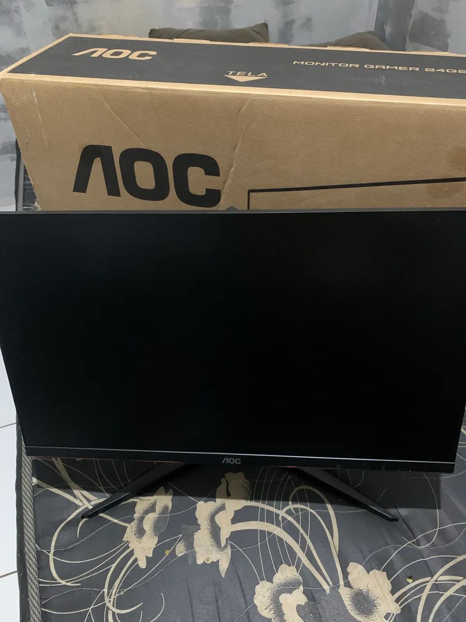 Monitor aoc rero 24 polegadas 144hz fasso bolo tbm  - Foto 4