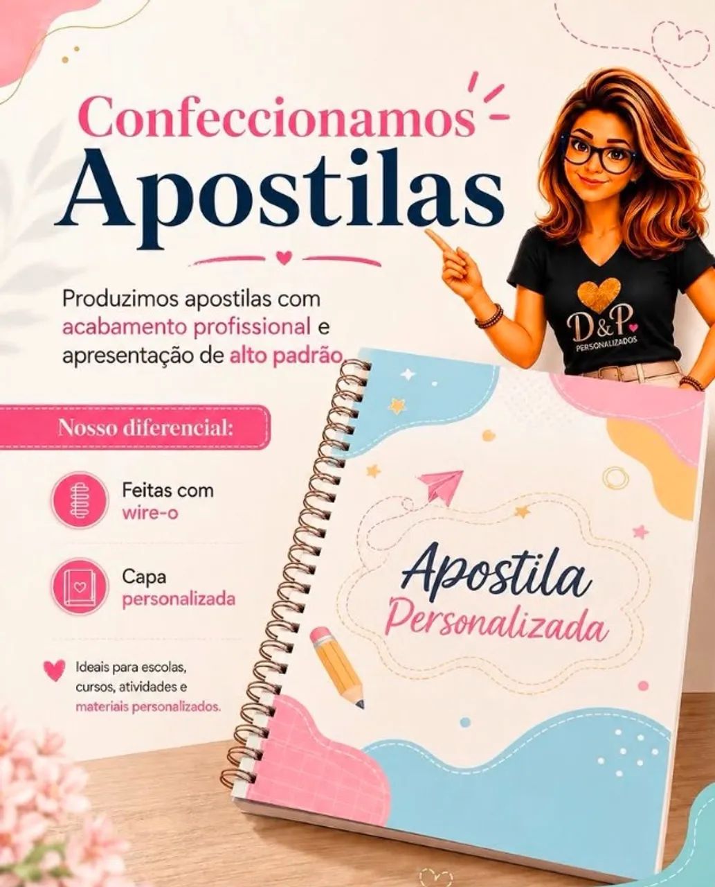 Apostilas personalizadas 