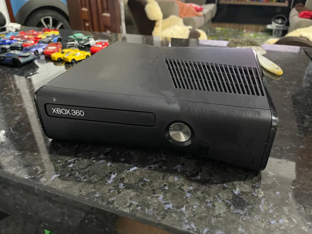 console xbox 360 s  modelo 1439 defeito 