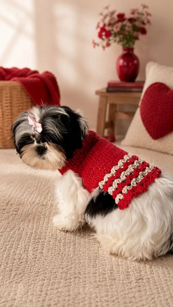 Roupas em Croche para Pets - Foto 4