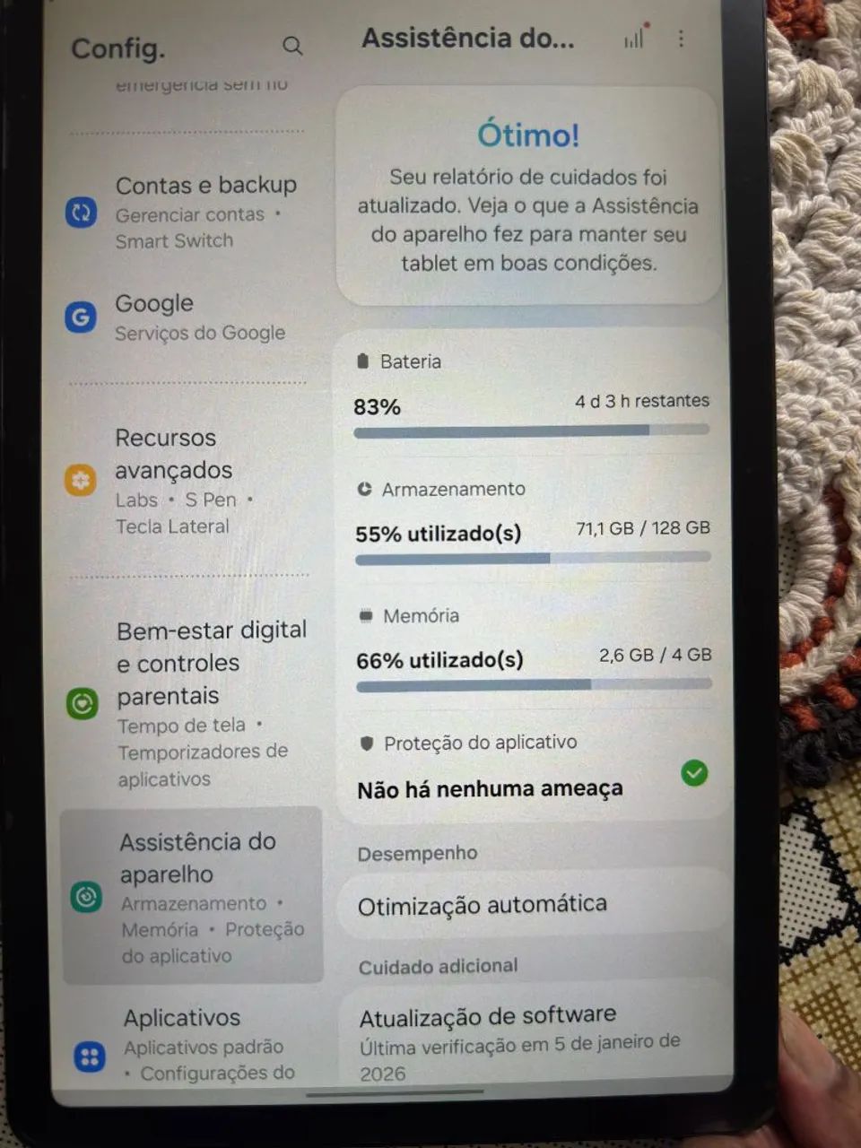 Tablet Samsung tab s6 lite - Foto 2
