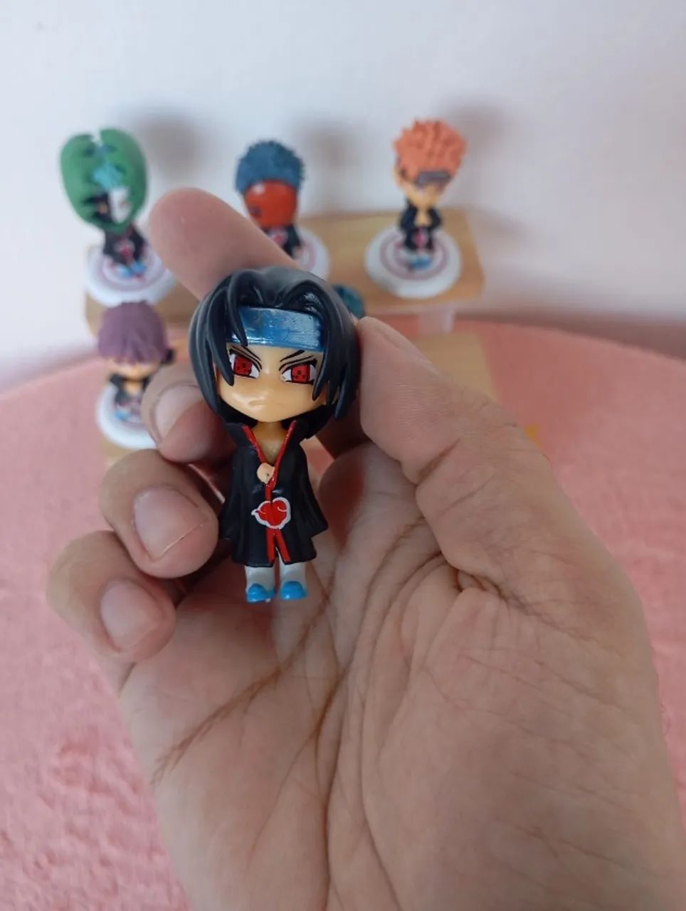 Kit 11 Bonecos Akatsuki Naruto Miniaturas - Foto 5