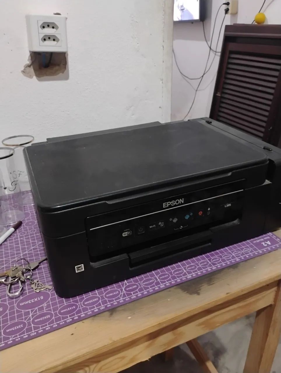Impressora Epson l395 (com defeito)