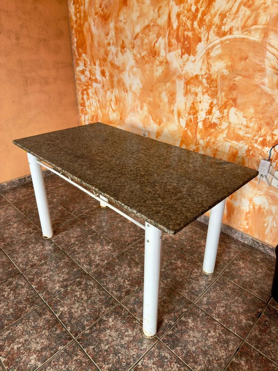 MESA EM PEDRA DE MÁRMORE  - Foto 4