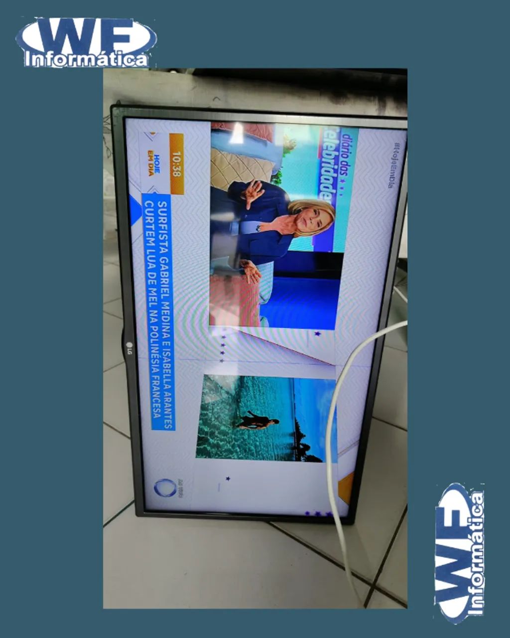 TV LG 32LH570B 32 POLEGADAS É SMART 