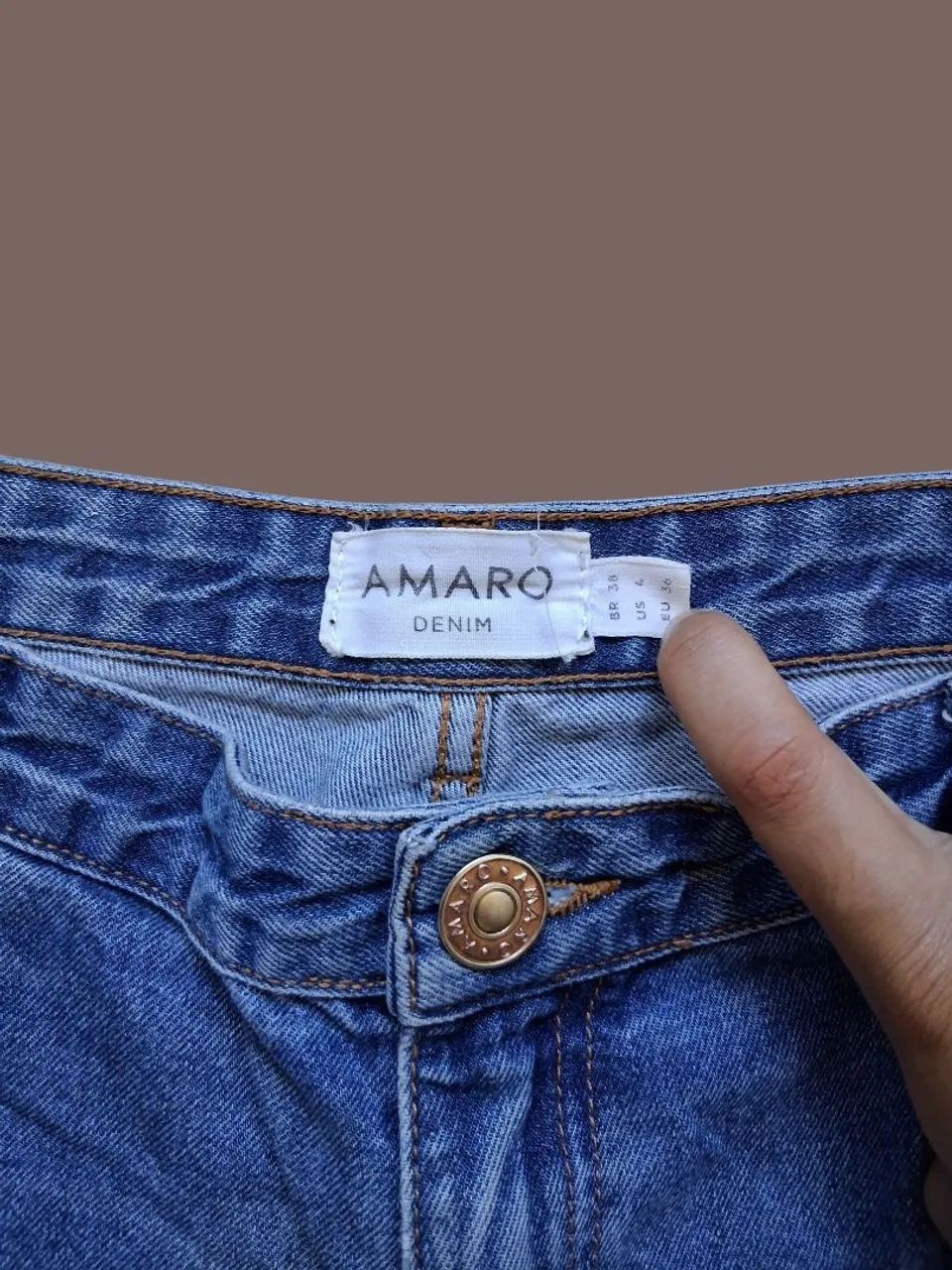 Calça mom jeans amaro - Foto 3