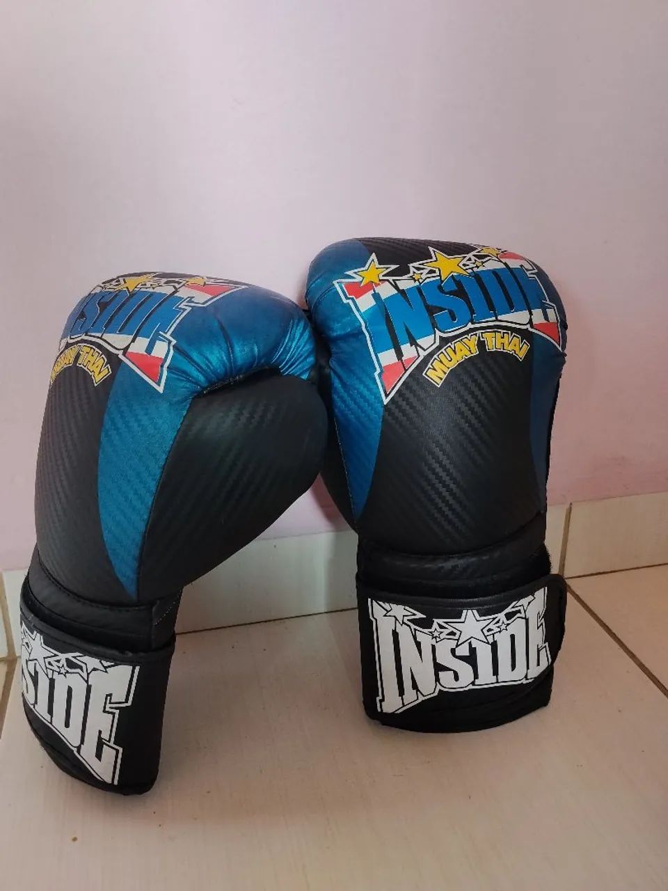 Kit de Luva e Caneleira de Muay Thai  - Foto 2