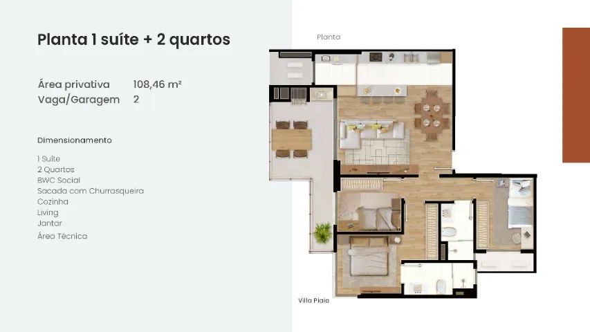 Apartamento para você que quer investir e morar bem - Foto 2