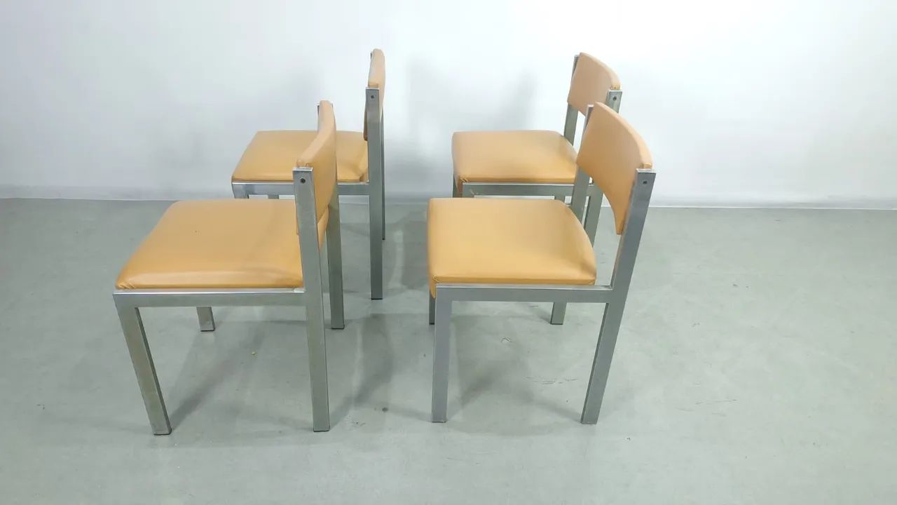 Conjunto de 4 cadeiras década de 60/70 - Foto 5