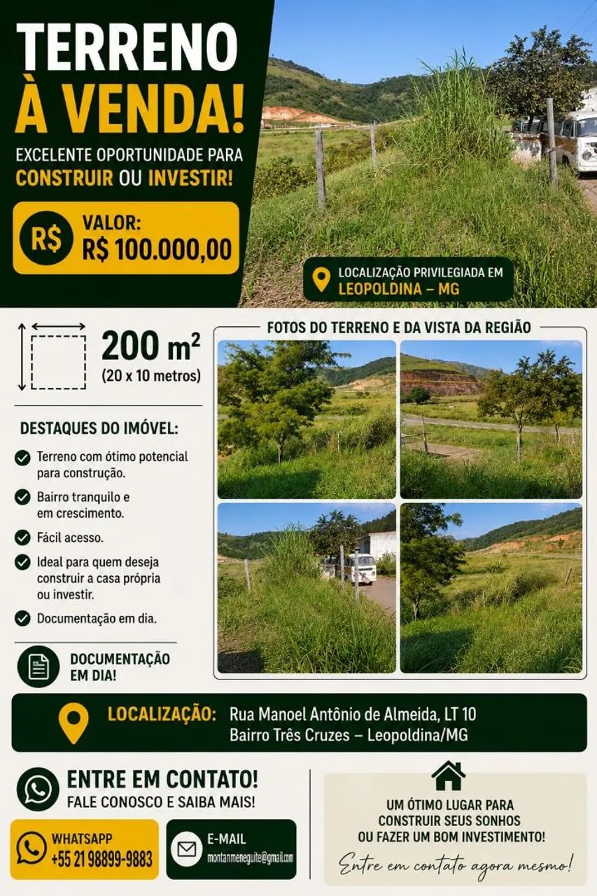 Terreno - Oferta imperdível 