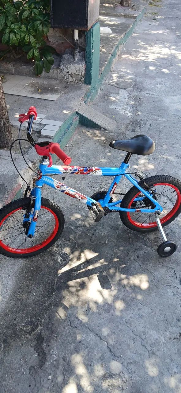 Bicicleta aro 16 cor azul  - Foto 4