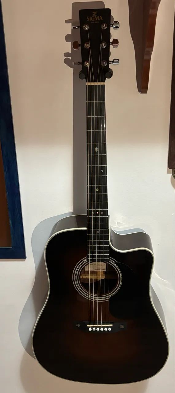 Violão Sigma Eletroacústico Aço  - Foto 2