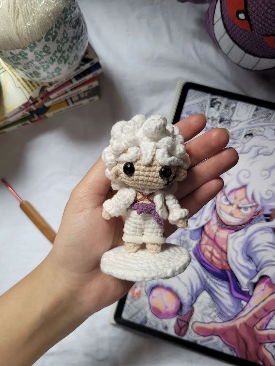 Amigurumi Luffy One piece crochê 