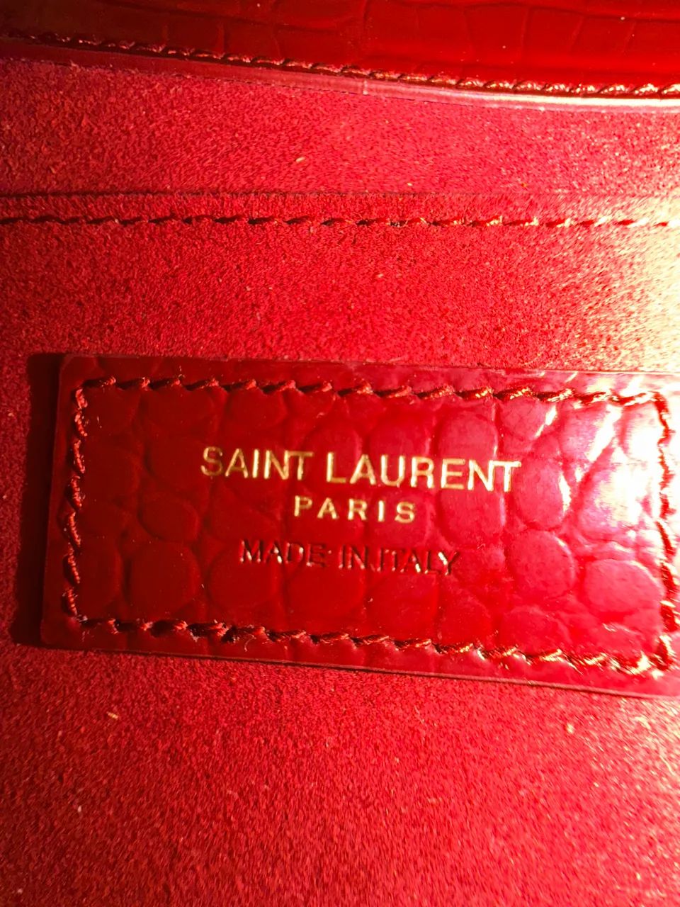 Bolsa Saint LAURENT sunset média  - Foto 2