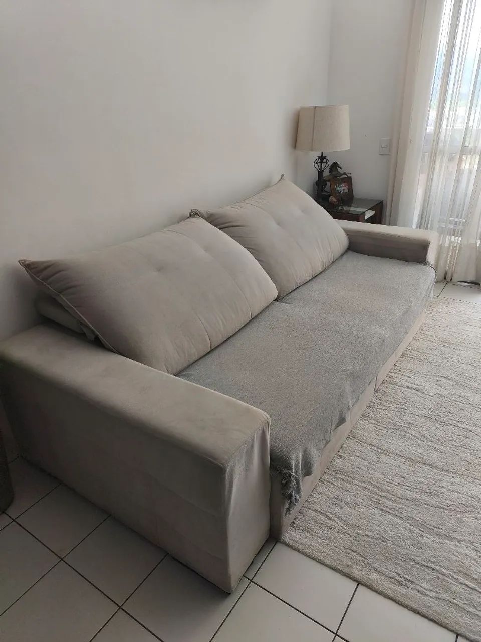Sofá retrátil de 4 lugares - Foto 4