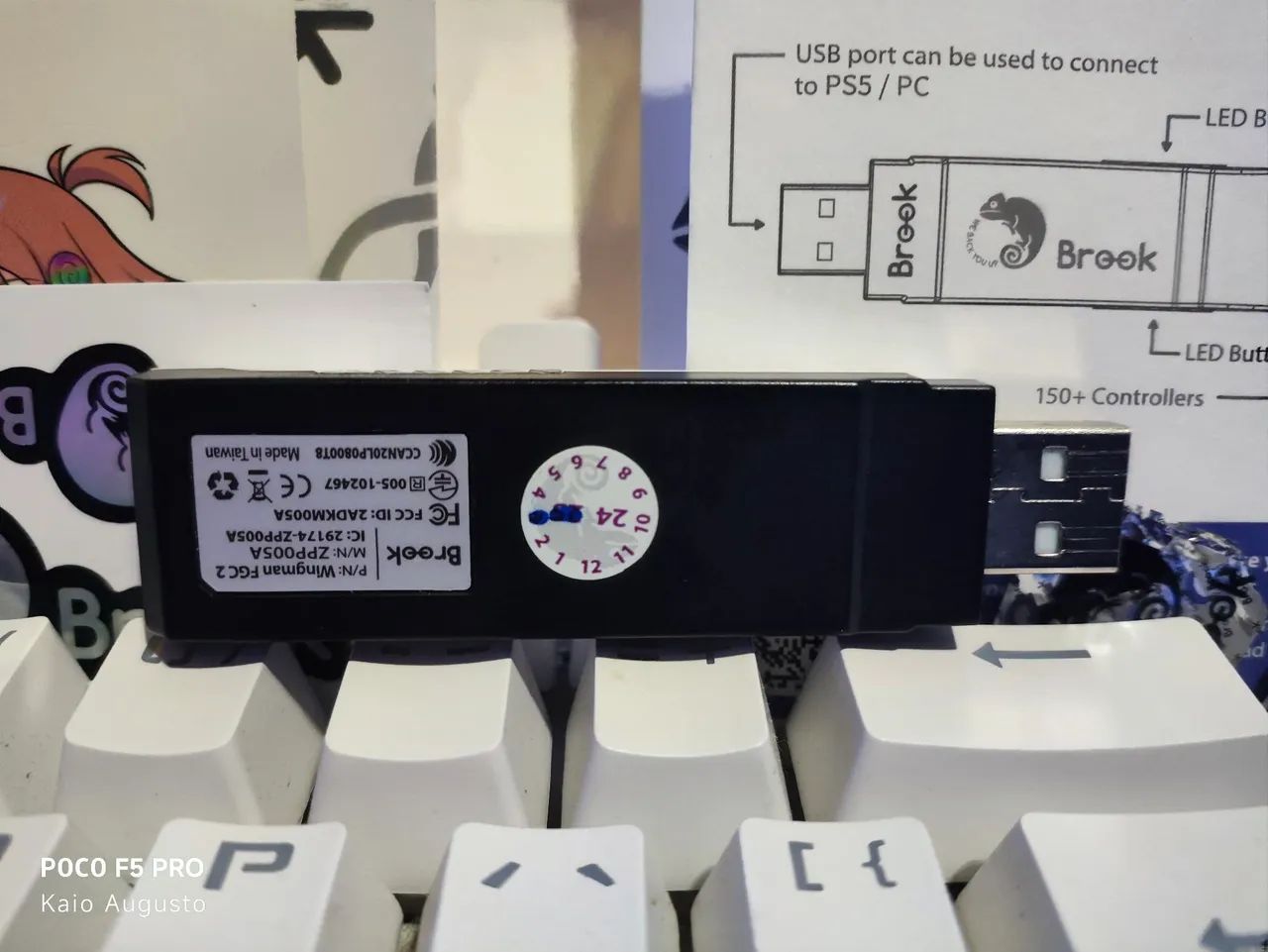 Adaptador Brook Wingman FGC2 / PS5 e PC - Foto 2