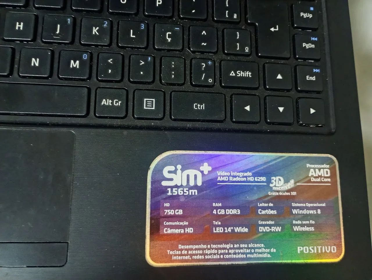 Vendo notebook positivo  - Foto 3