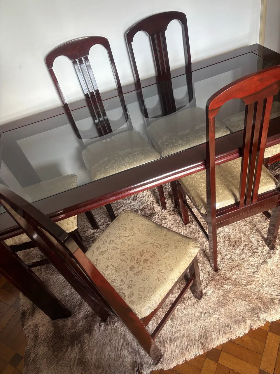 Mesa de jantar 6 cadeiras  - Foto 4