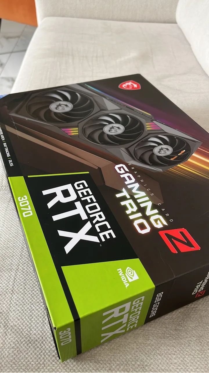 PLACA DE VIDEO MSI NVIDIA GEFORCE RTX 3070 GAMING Z TRIO - Foto 2