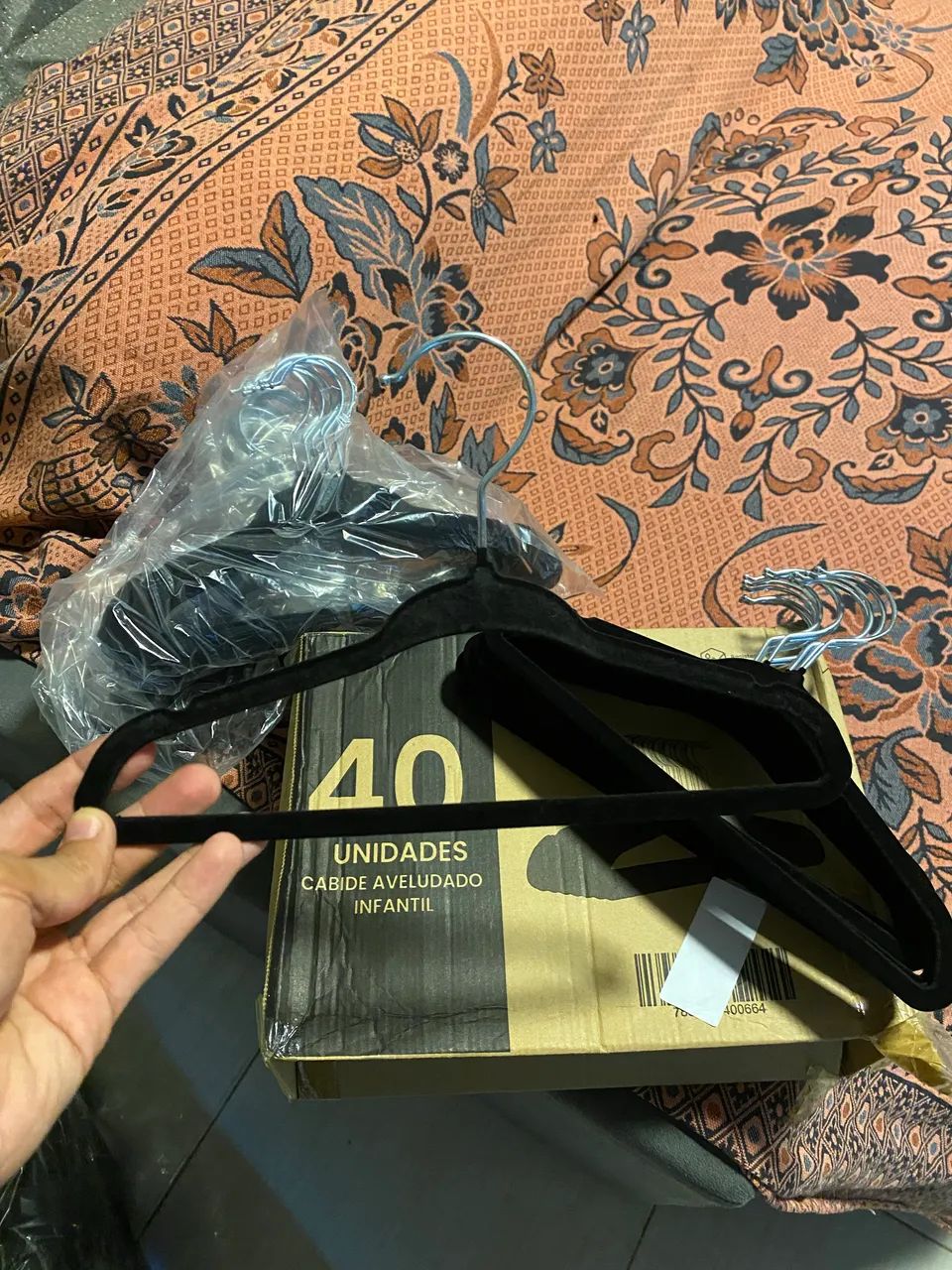 40 cabides de veludo - Foto 2