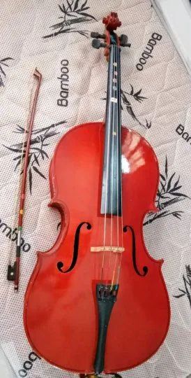 Violoncelo 1/4, ajustado. Oportunidade. - Foto 4