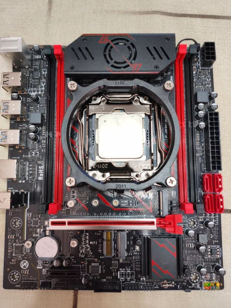 Kit Xeon Placa + Processador+ Jumper TPM 2.0 - Foto 3