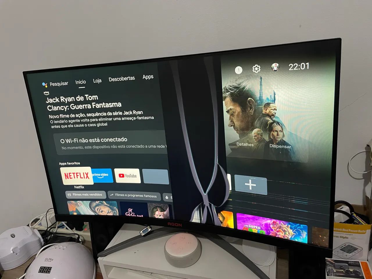Monitor curvo Agon AOC - Foto 3