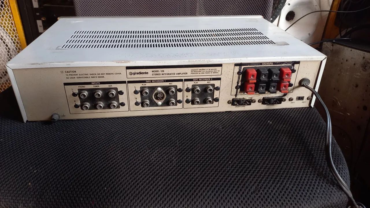 Amplificador Gradiente Model 126 - Foto 5