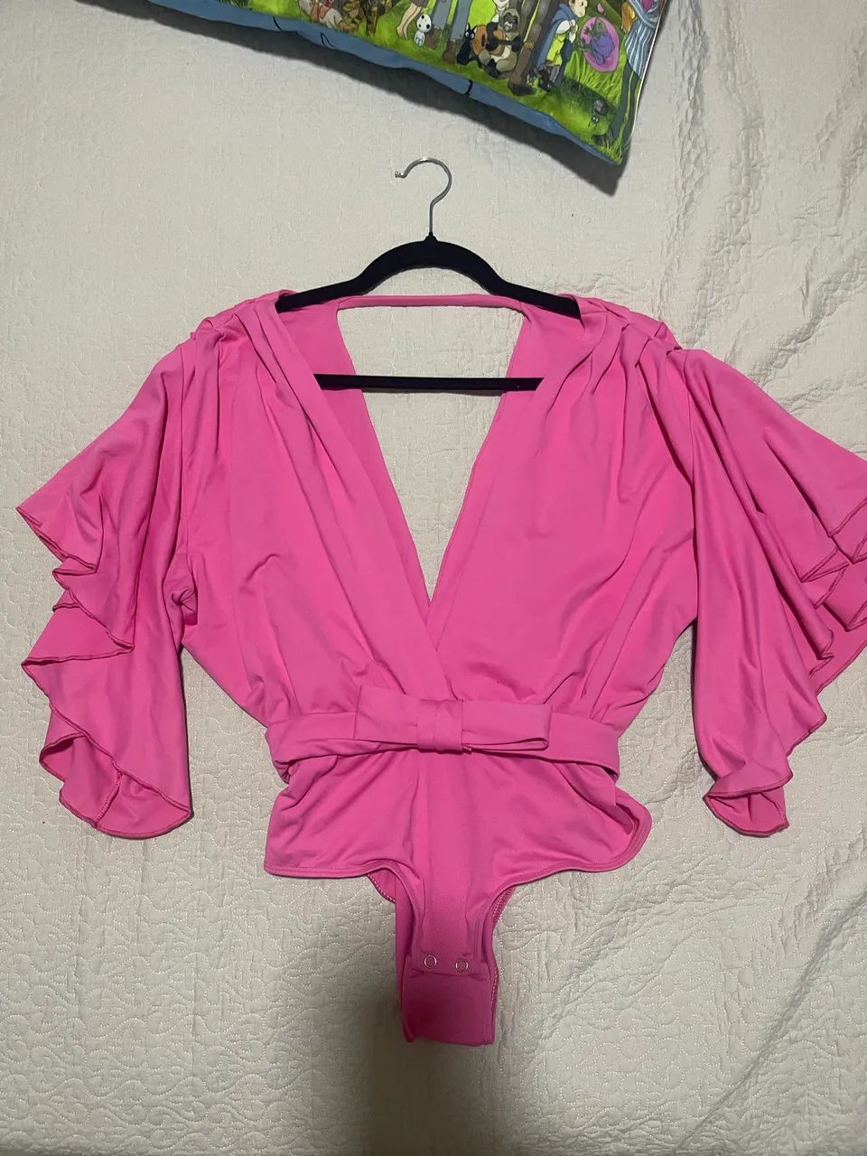 Body linge rosa - tamanho G - Foto 4