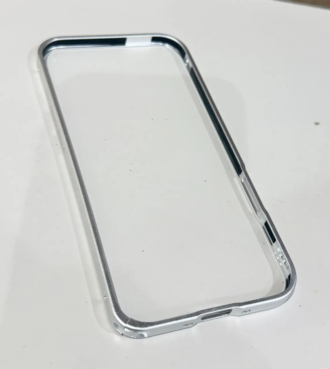 Case Bumper IPhone 17 Air - Prata - Foto 4