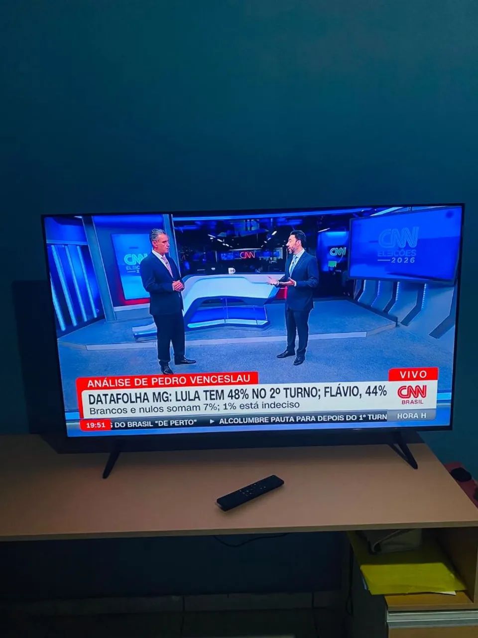 Smartv 50 Tcl Qled com nota - Foto 5