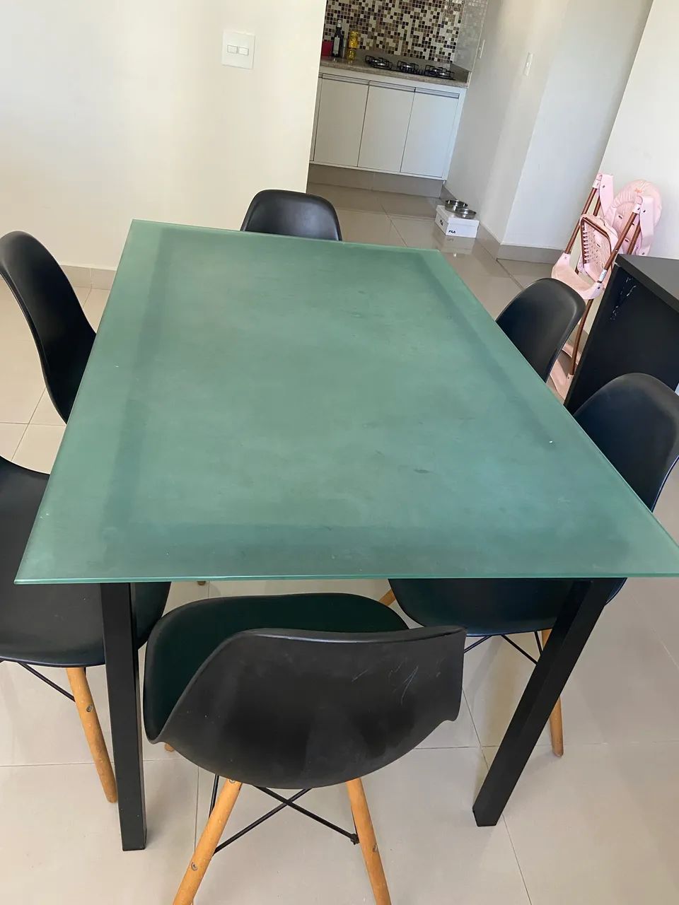 Conjunto mesa de jantar 6 lugares  - Foto 2