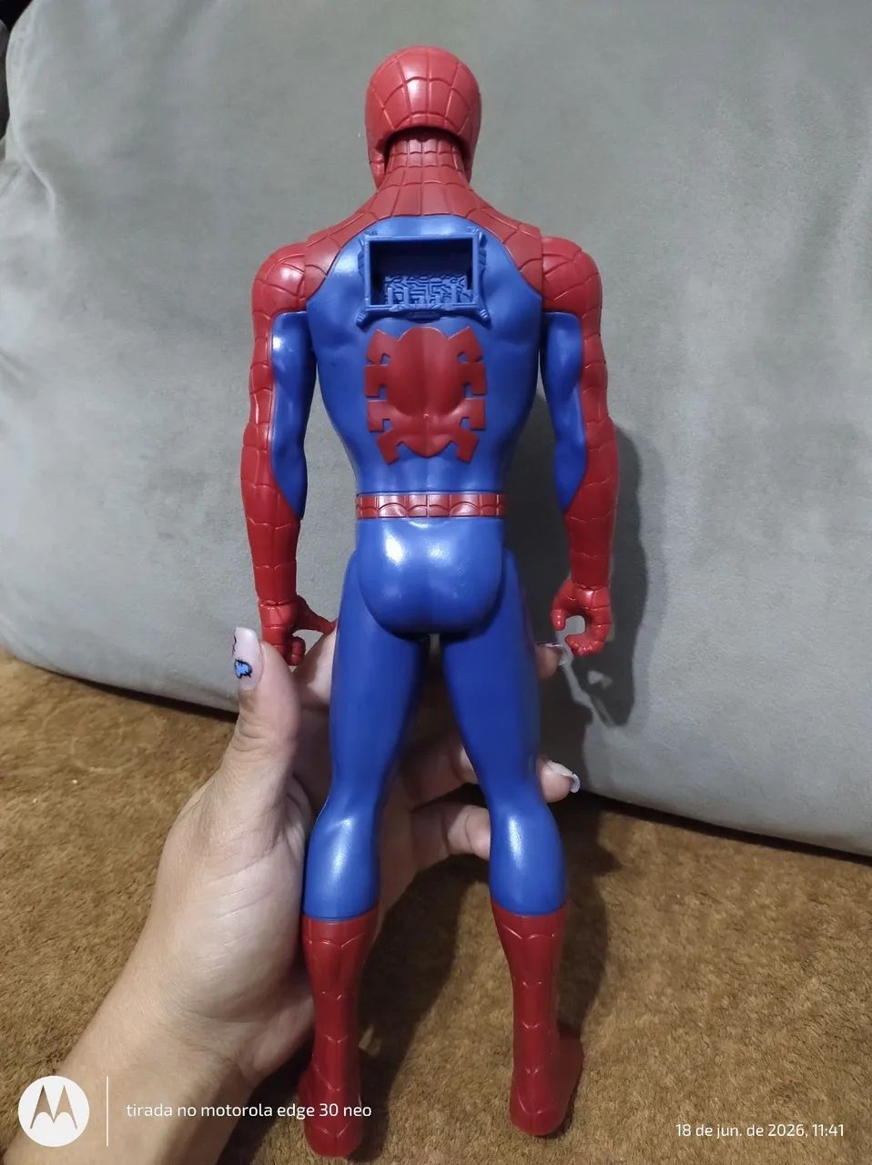 Homem aranha original da Marvel 30 centímetros  - Foto 3