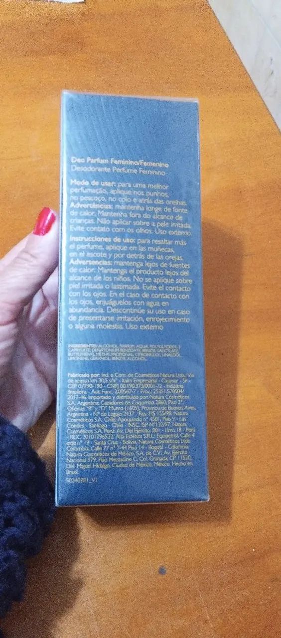 PERFUME NAtURA ESSENCiAL OUD FEMININO  - Foto 3